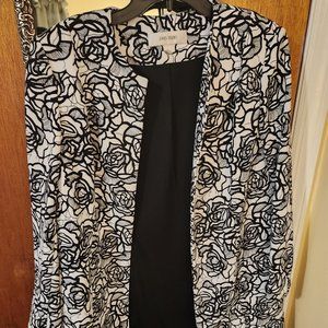 Black and White Coat